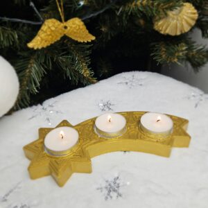Candle holder centerpiece - 3 pieces