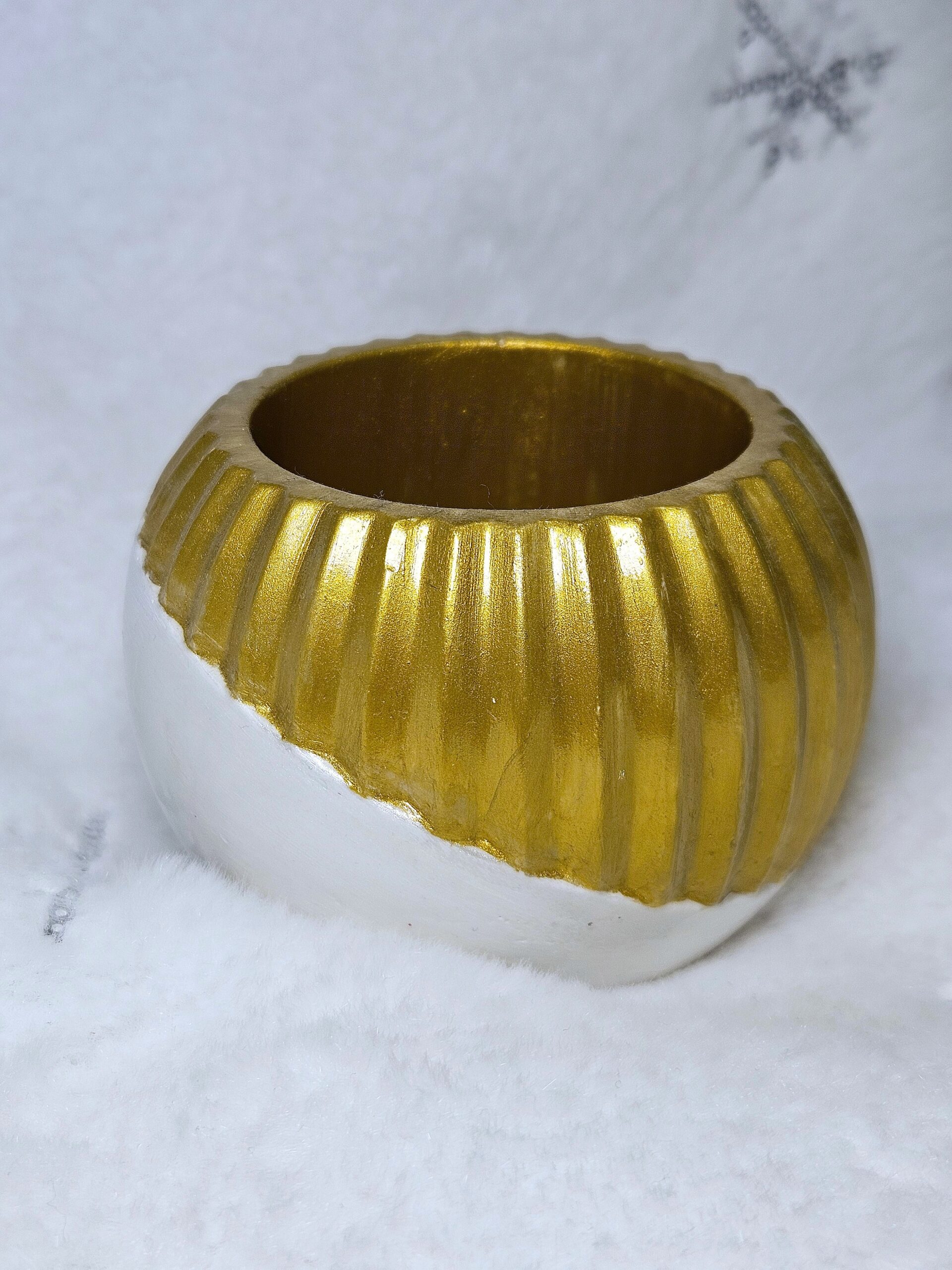 Pencil and Candle Holder - centerpiece