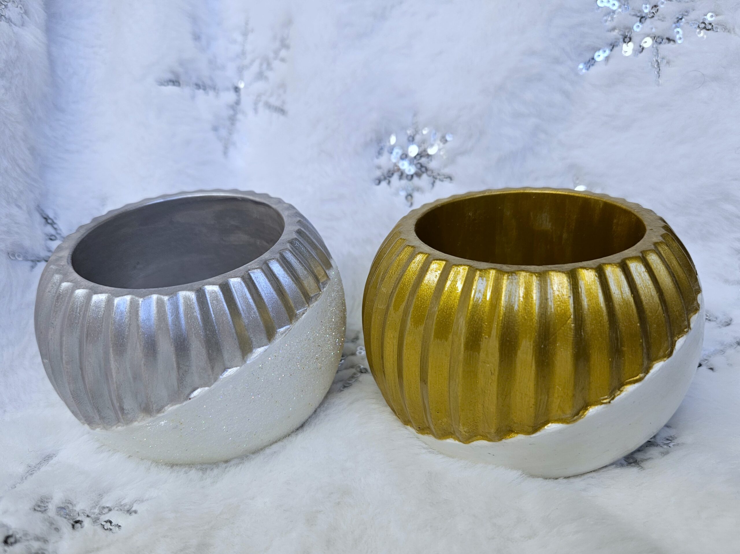 Pencil and Candle Holder - centerpiece