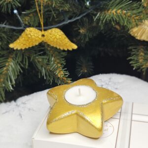 Star-Shaped Candle Holder