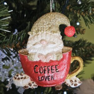 Christmas Coffee Mug with Gnomes