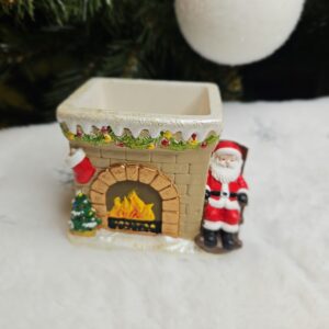 Pencil Holder with Santa (Pens are not included)